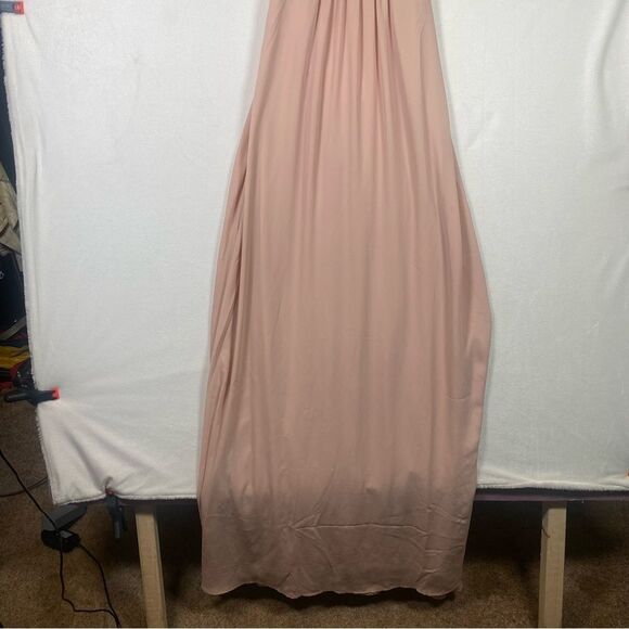 Show Me Your MuMu New W/Tags Amanda Maxi Dress Size XS Blush Pink - Picture 10 of 11
